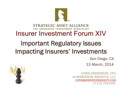 NAIC - InsurerCIO