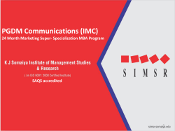 PGDM(COMM)