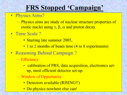 FRS Structure `Campaign`