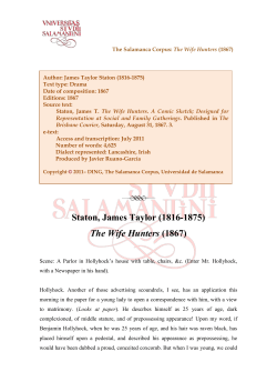 Heerny me Gentles, an inny wun tarry