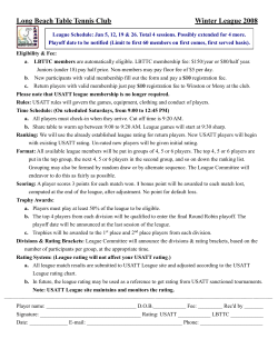 Long Beach Table Tennis Club