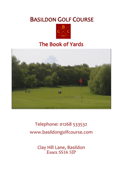 The Book of Yards BASILDON GOLF COURSE