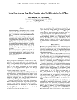 Model Learning and Real-Time Tracking using Multi