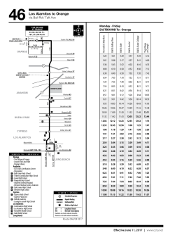 46 Los Alamitos to Orange