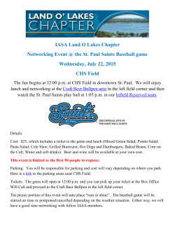 IASA Land O Lakes Chapter Networking Event @ the St. Paul Saints