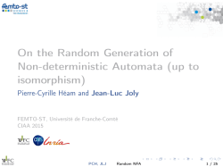 On the Random Generation of Non-deterministic Automata (up to