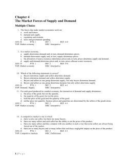Multiple Choice Questions (Ch 4 ) File