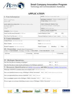SCIP/TCA Application