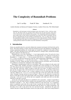 The Complexity of Rummikub Problems