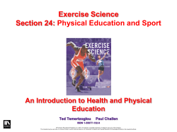 Exercise Science - RCHS-Physical