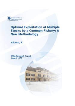 Optimal Exploitation of Multiple Stocks by a Common