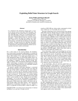 Exploiting Belief State Structure in Graph Search