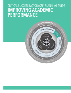 improving academic performance