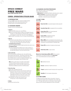 Ceres E-Rules - Decision Games