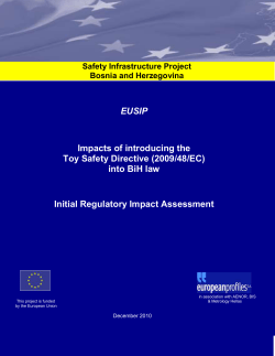 2. Gap analysis: EU institutional framework compared with that of BiH