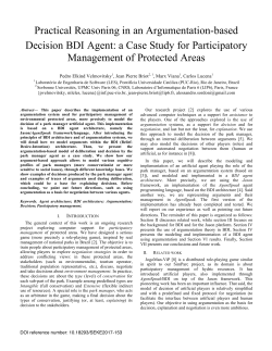 Practical Reasoning in an Argumentation