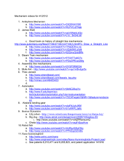 Mechanism videos for 412