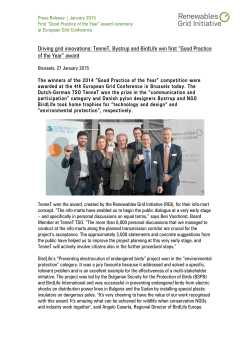 TenneT, Bystrup and BirdLife win first