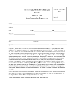 Madison County Jr. Livestock Sale