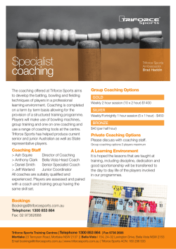 Specialist coaching - Ryde Hunters Hill Pirates Cricket Club