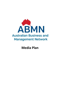 Media Plan Template