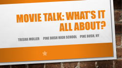 Movie talk - Dulcinea Speaks