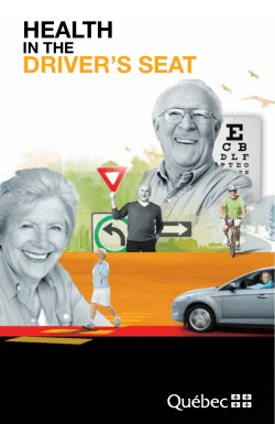 Health in the driver`s seat