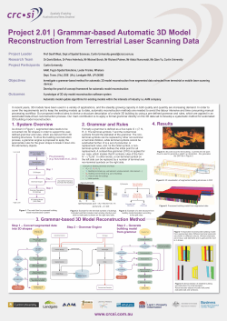 Project 2.01 &ndash; Grammar-based Automatic 3D Model
