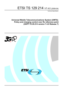 3GPP TS 29.214