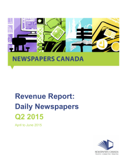 Q2 - News Media Canada