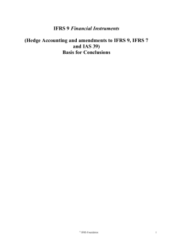 Hedge accounting