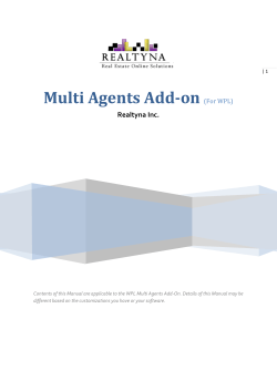 Multi Agents Add-on