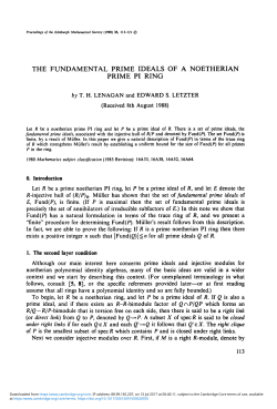 The fundamental prime ideals of a noetherian prime PI ring