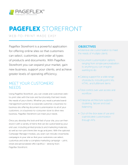 PAGEFLEX STOREFRONT