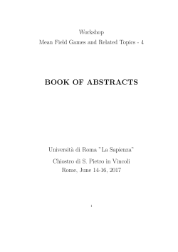 book of abstracts