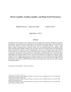 4 Market Liquidity Exposures of Hedge Fund Strategies in Different