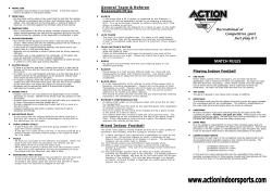 match rules - Action Indoor Sports