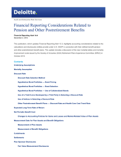 Financial Reporting Alert