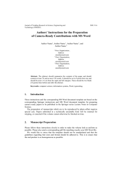 JTRISET Paper Format
