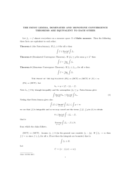 The proof of the equivalence (FL) ⇔ (DCT