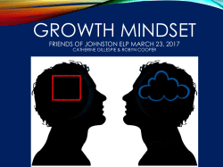 Growth Mindset