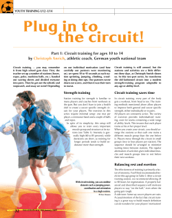 Circuit Training for Young Players