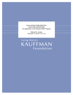EVALUATING FIRM-SPECIFIC LOCATION