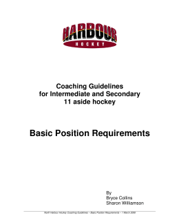 Basic Position Requirements