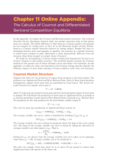 Chapter 11 Online Appendix: