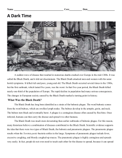 How Did the Black Death Affect Feudalism and Labor?