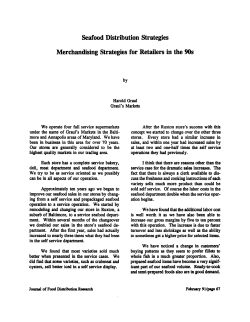 Seafood Distribution Strategies Merchandising