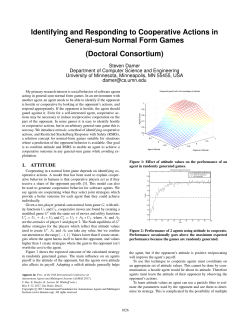 Identifying and Responding to Cooperative Actions
