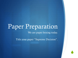 Supreme Decision - Lake County Schools