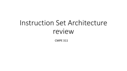 Computer architecture types
